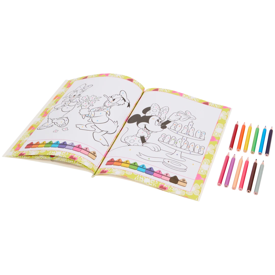 Disney kleuren op nummer 1