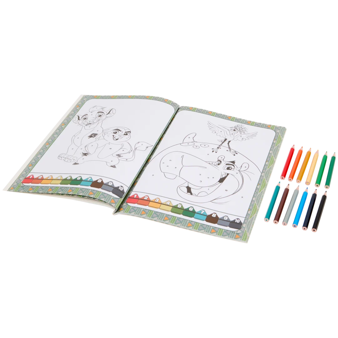 Disney kleuren op nummer 3