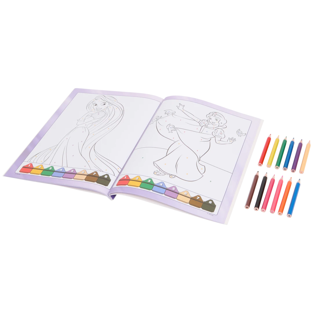 Disney kleuren op nummer 5