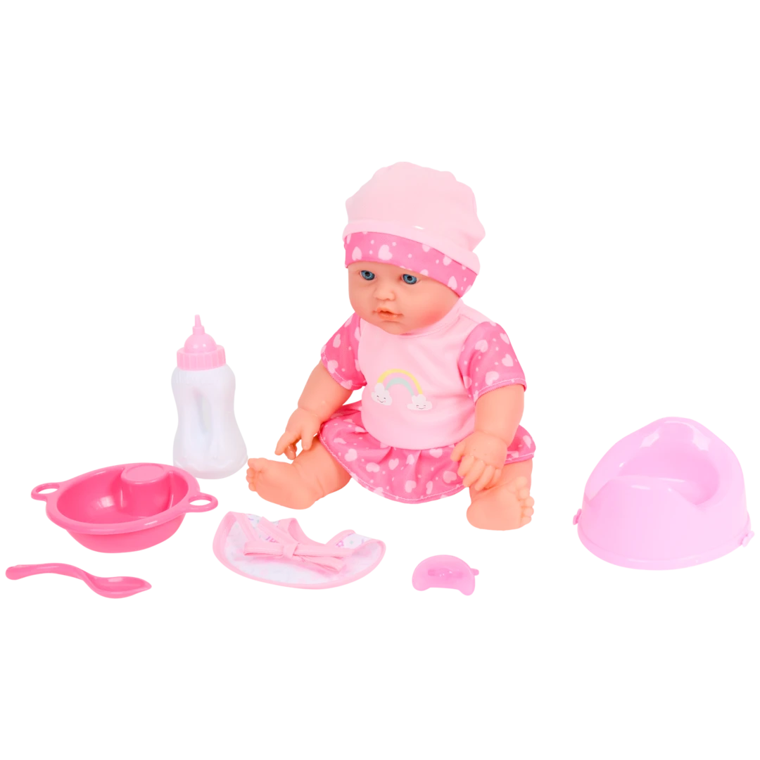 Poupon avec accessoires Dolly Star Baby Lola 1