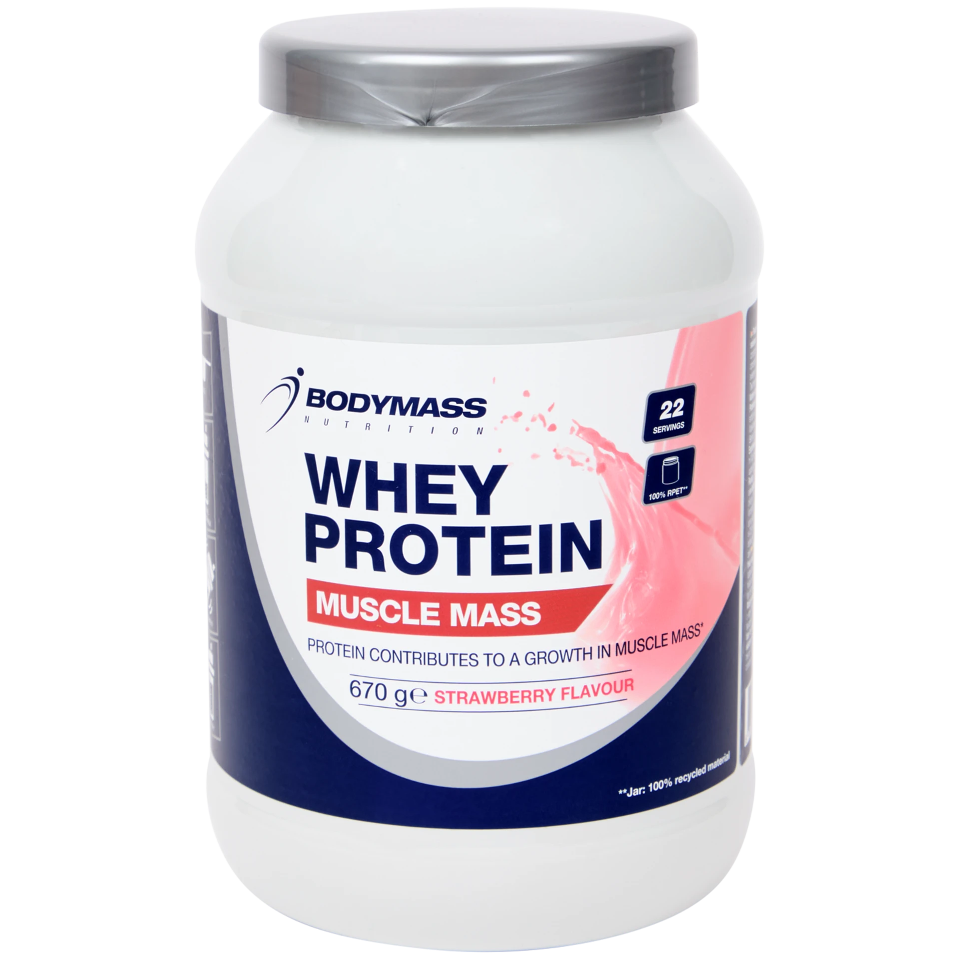 Bodymass Whey Protein Erdbeere