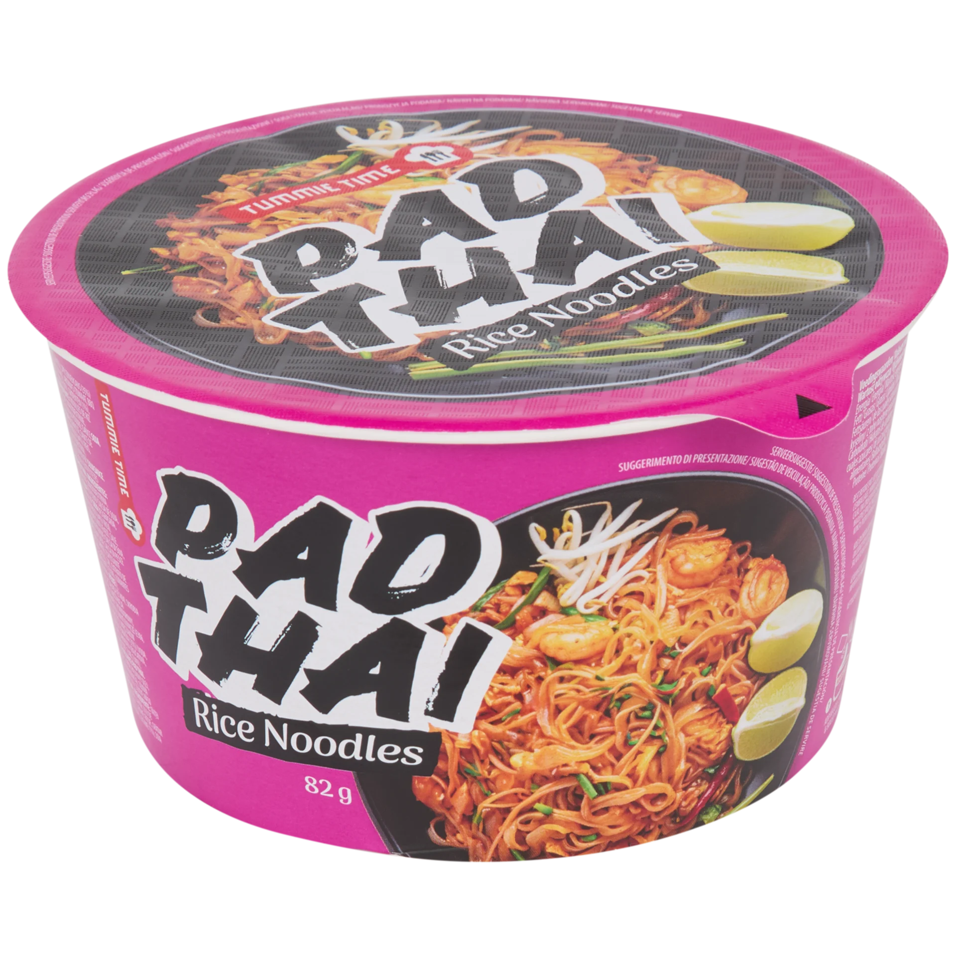 Tummie Time Instant-Reisnudeln Pad Thai