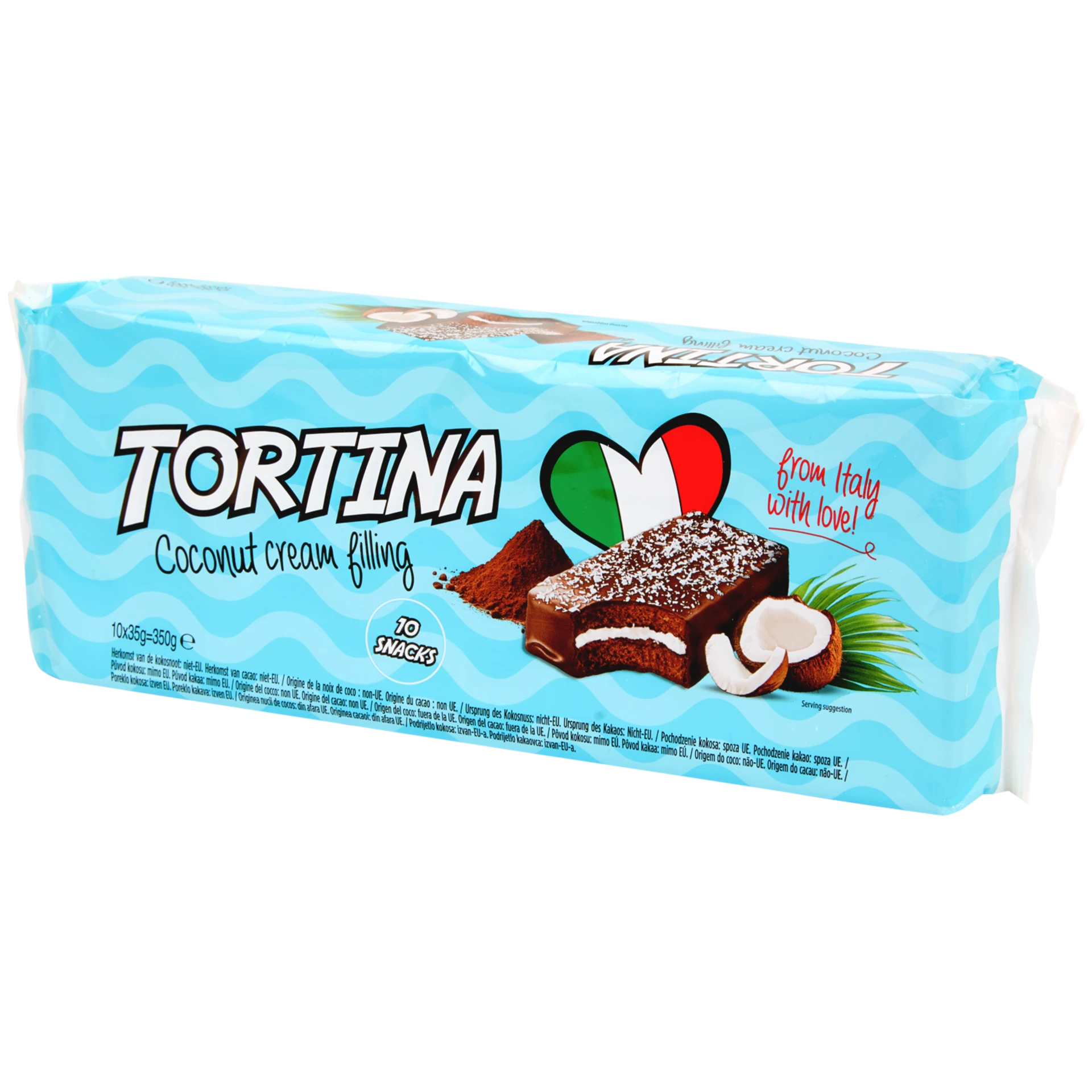 Tortina Schoko-Kokos-Kuchen