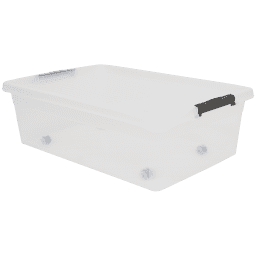 Aufbewahrungsbox mit Deckel – 59 x 39 x 18 cm, 2-teilig