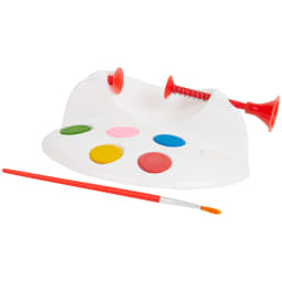 Metaparty Machine à Peindre Les Oeufs De Pâques - Kit DIY Complet Avec Lapin, Pinceaux Et Autocollants