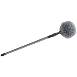 Duquanxinquan - Spolverino telescopico in microfibra con manico in acciaio inox, facile da assorbire e antistatico, flessibile