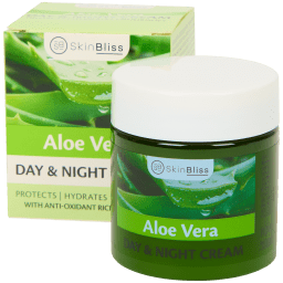 Crème de jour et de nuit à l'aloe vera Skin Bliss | Action FR