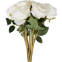 Bouquet de roses artificielles – 40 cm, 10 pièces | Action CH