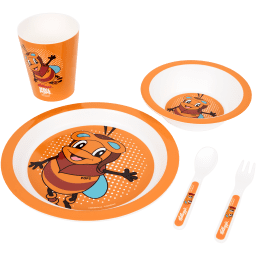 Kellogg's Geschirrset – 5-teilig, gemustert