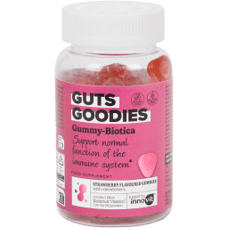 Gummies biotiques Innovit Guts Goodies – 60 pièces, Rouge | Action FR