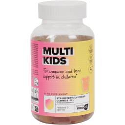 Gummies multivitaminés Innovit Kids Fraise – 120 pièces | Action FR