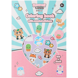Kawaii kleurboek met stickers | Action NL