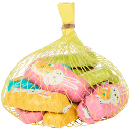 Cakeshop - Decorazioni per cupcake con brillantini a forma di coniglietto pasquale, confezione da 6 pezzi, 480 g/m², per Pasqua, colore: Argento