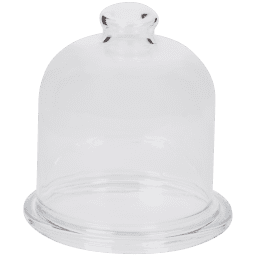 Set Angioletto Porcellana Campana Vetro 13 Cm - CITS Shop