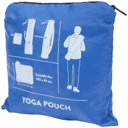 Custodia Tappeto Gym Borsa Per Tappetino Yoga – 2 Pezzi, 23x130 Cm, Coulisse, Tracolla Regolabile Sacca Yoga Resistente
