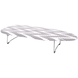 KADAX Planche à repasser pliable, 120 x 38 cm, avec filet en métal