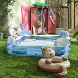 Piscine gonflable pour enfants, idéale pour le jardin et l'été, facile à utiliser et matériau durable - Bestway | Leroy Merlin