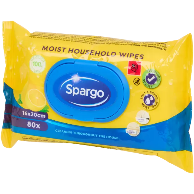 Spargo vochtige huishouddoekjes