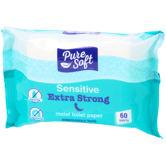 Papier toilette humide Pure Soft