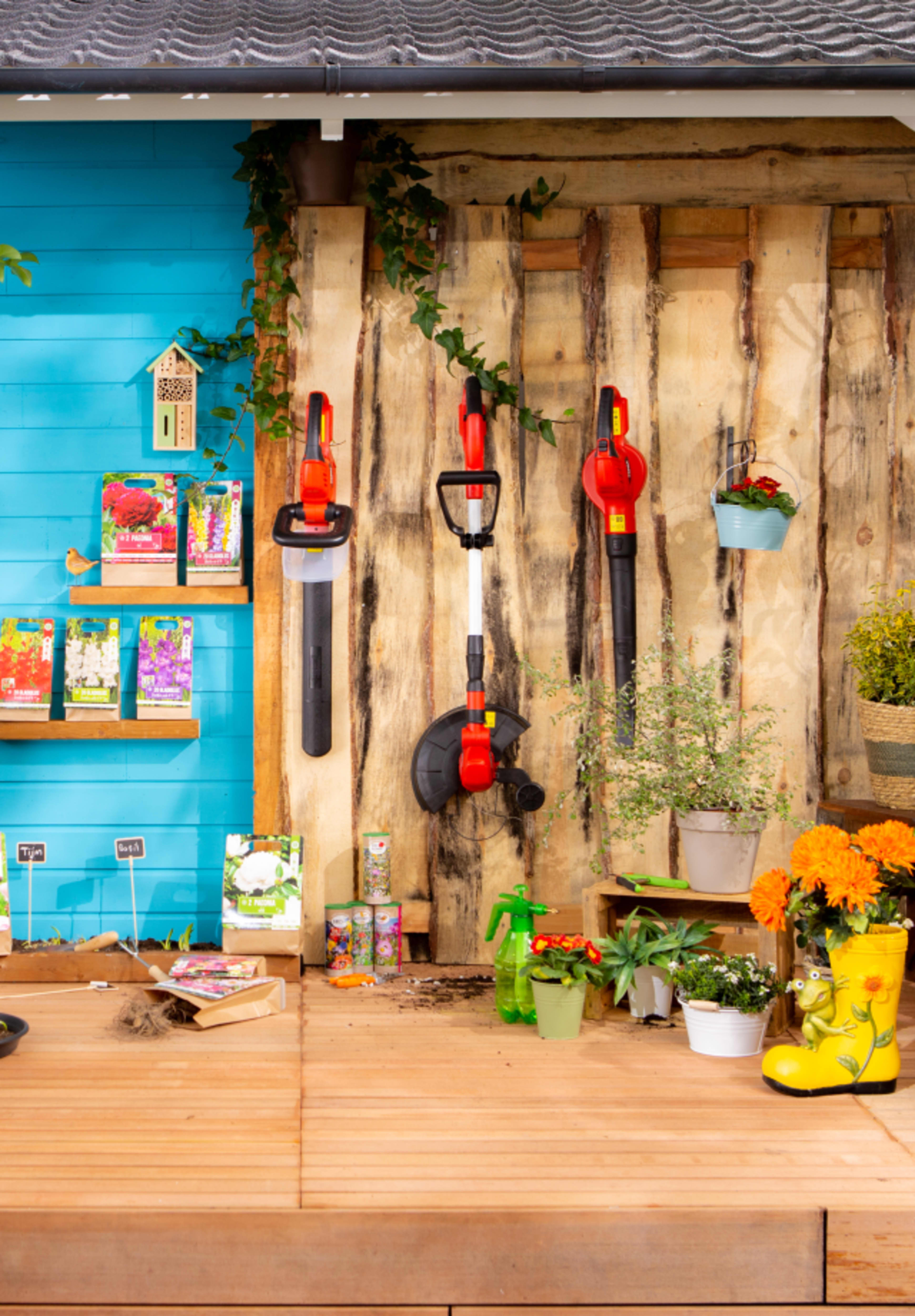 Organisez vos outils de jardin