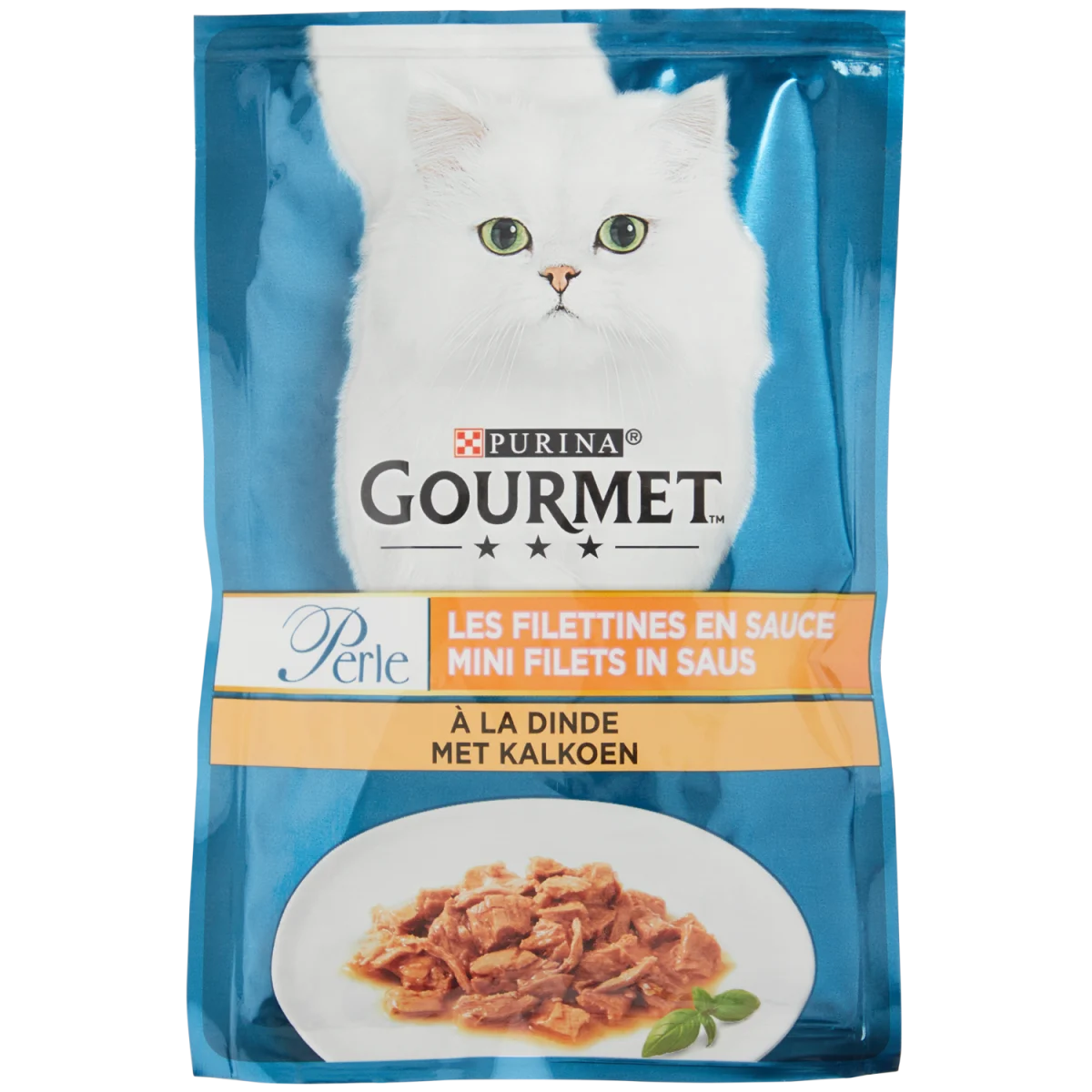 Nourriture humide pour chat Gourmet Perle