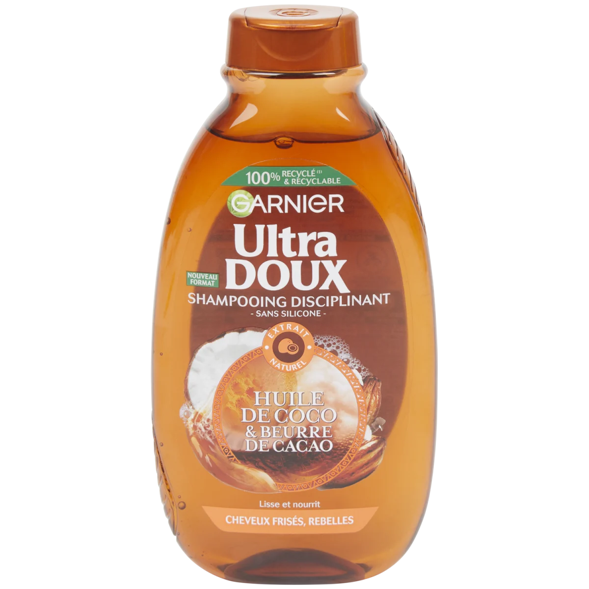 Shampoing Garnier Ultra Doux Huile de coco et beurre de cacao