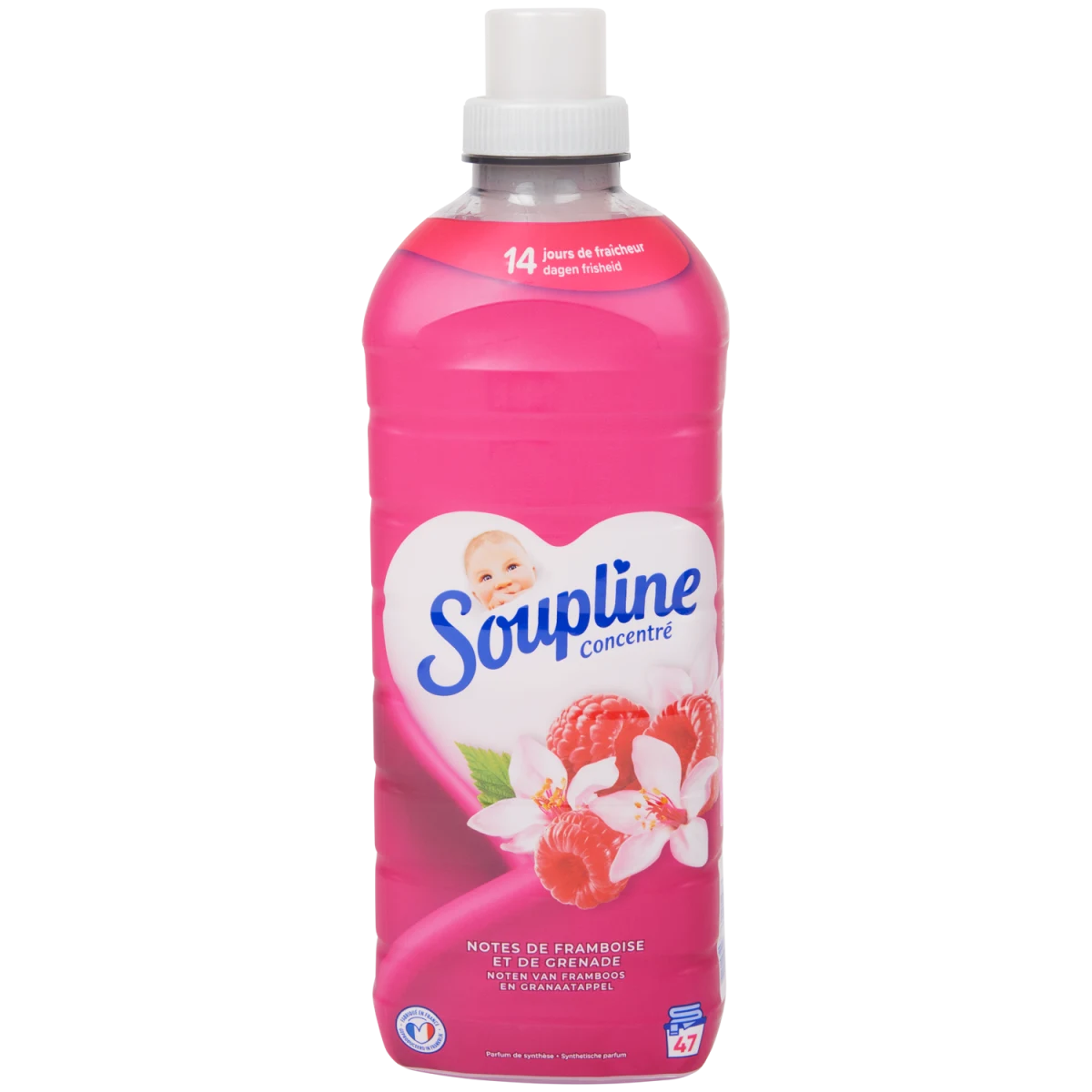 Adoucissant Soupline Framboise & Grenade