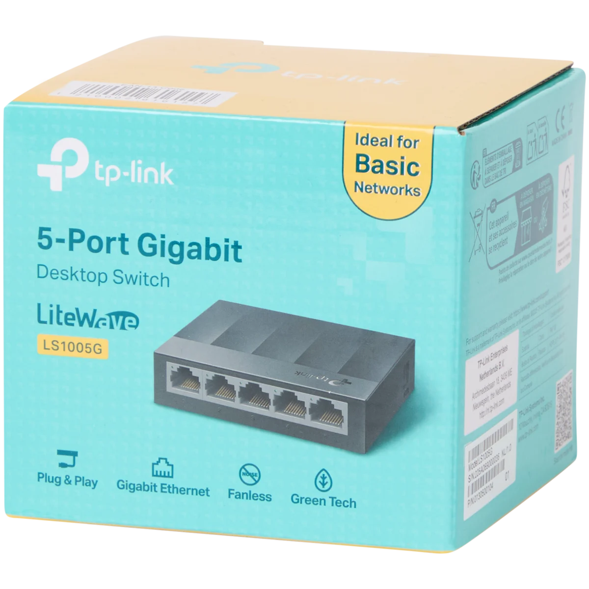 Commutateur de bureau TP-link LS1005G