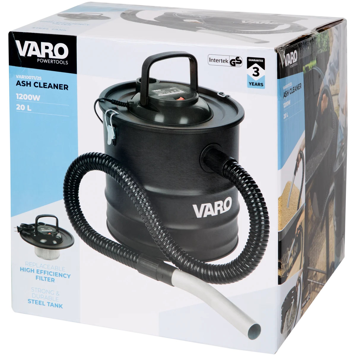 Aspirateur à cendres Varo