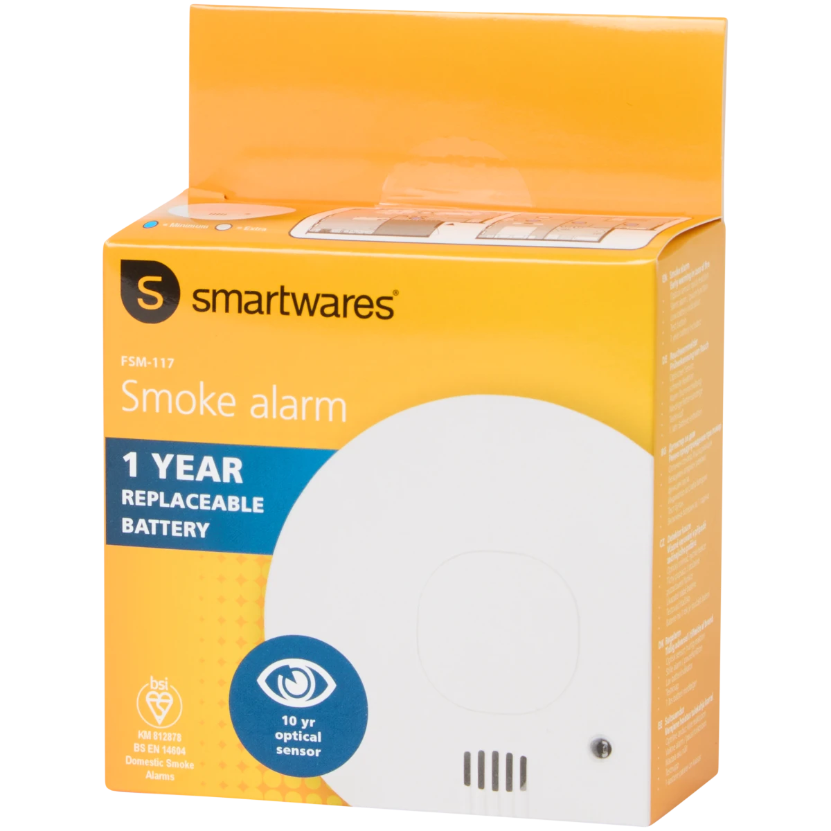 Détecteur de fumée Smartwares