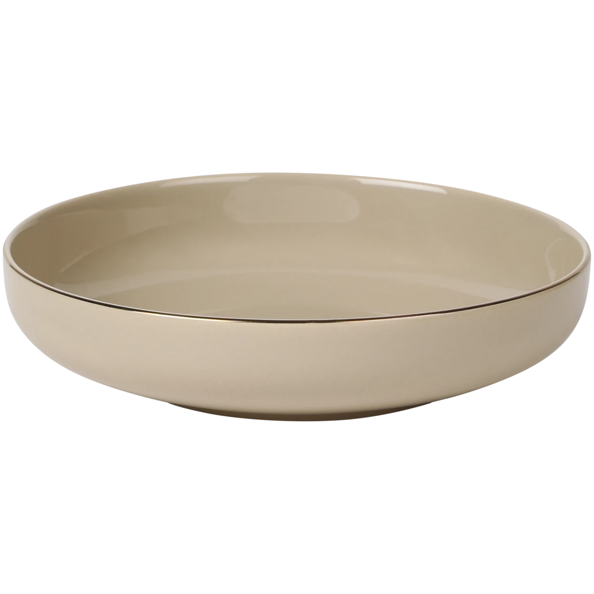 Assiette creuse Très Chic Golden Line