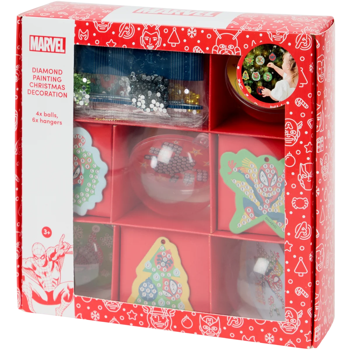 Peinture diamant boules de Nöel Disney