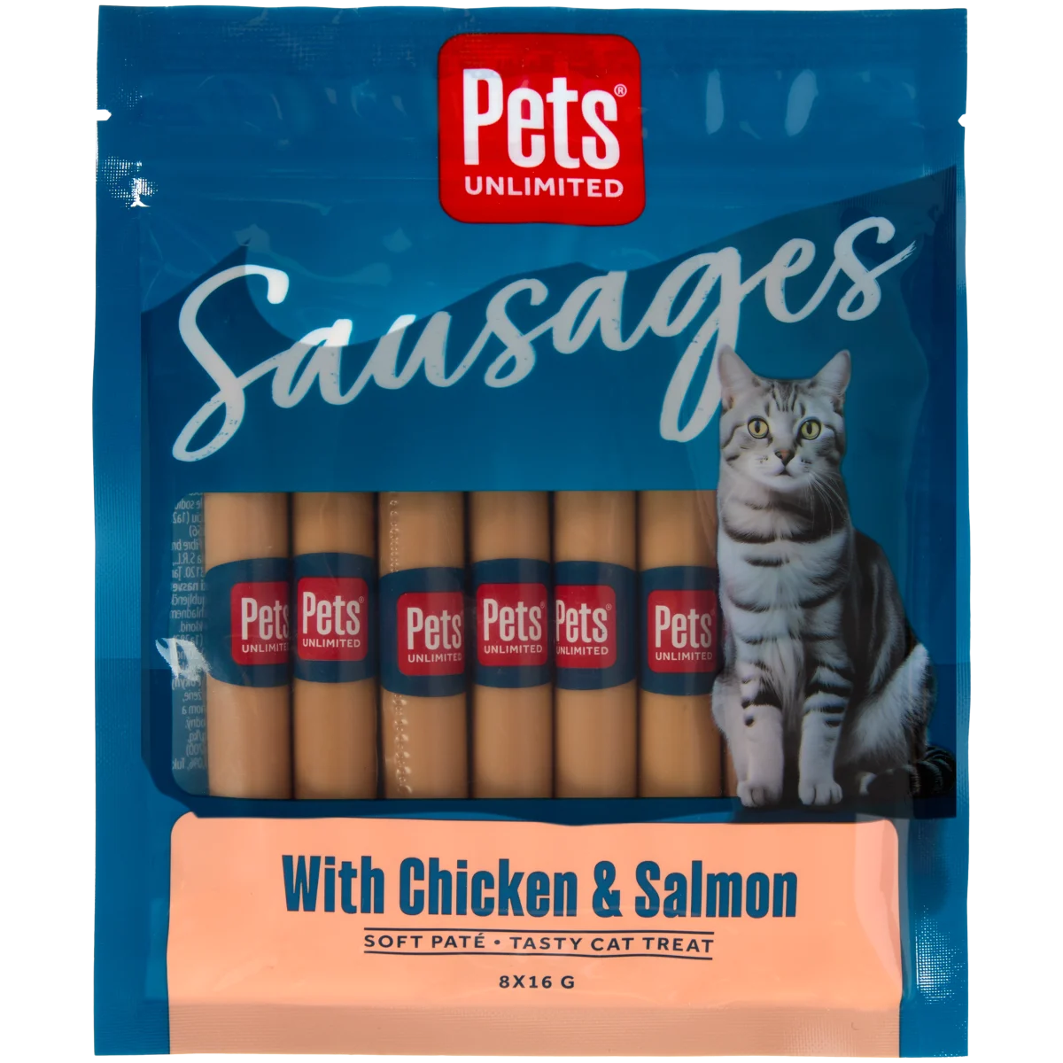 Saucisses pour chat Pets Unlimited