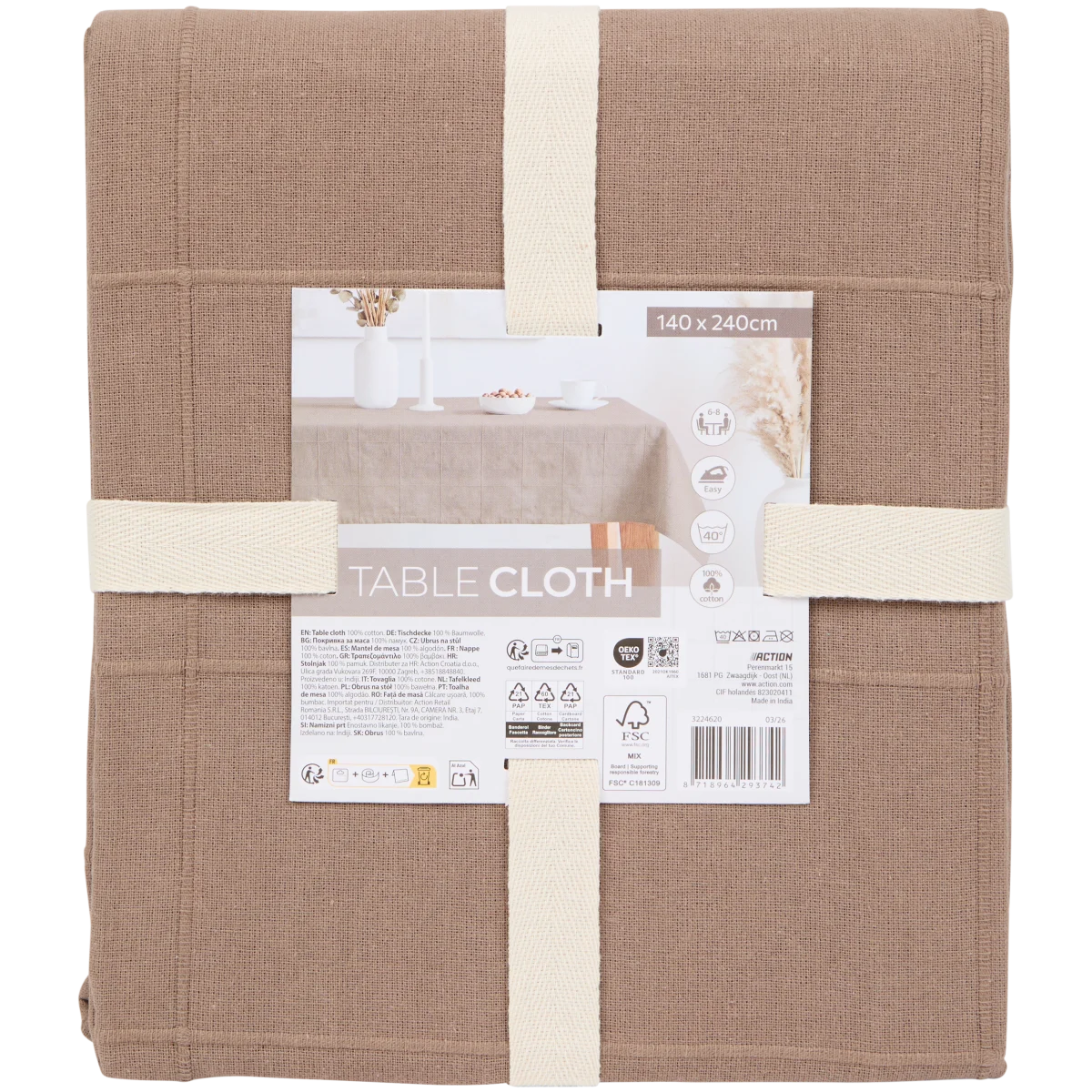 Nappe en coton