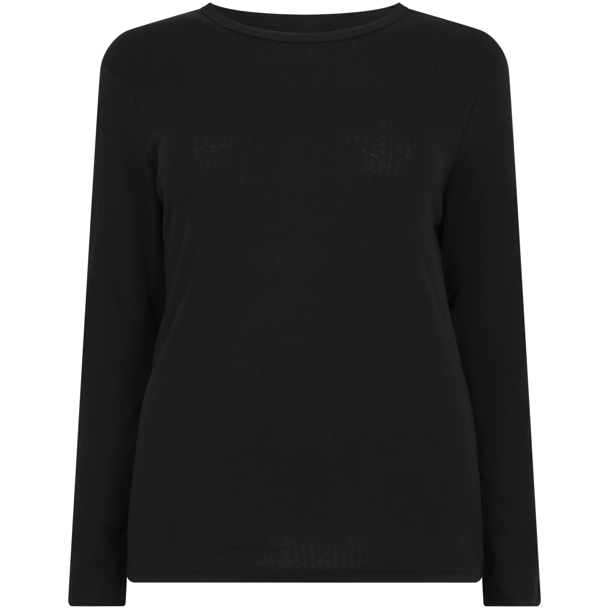 T-shirt manches longues thermique pour femme Côtelé
