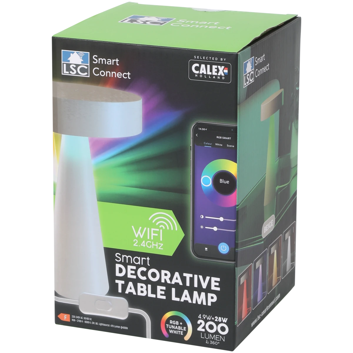 Lampe de table connectée LSC Smart Connect