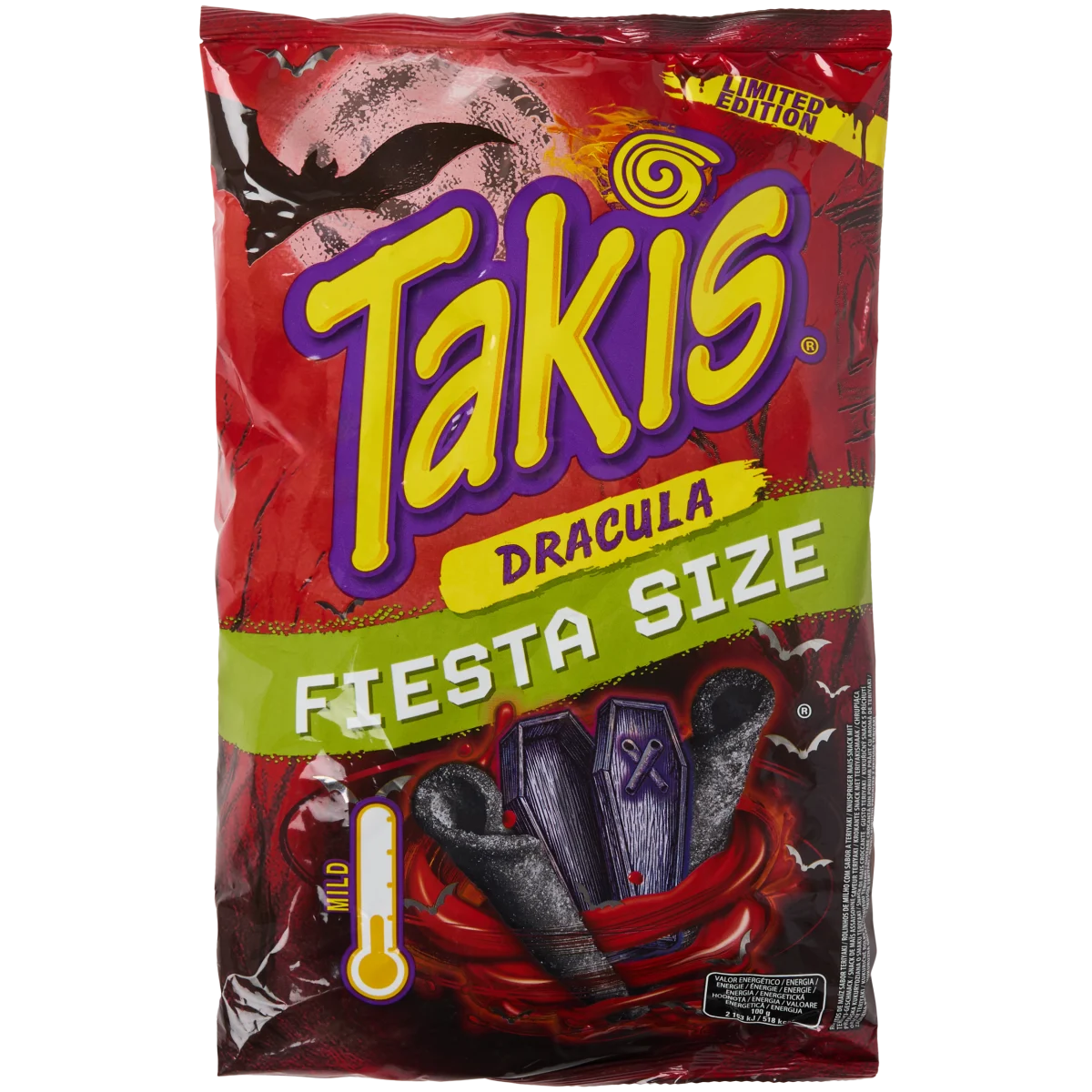 Takis Fiesta Size Dracula