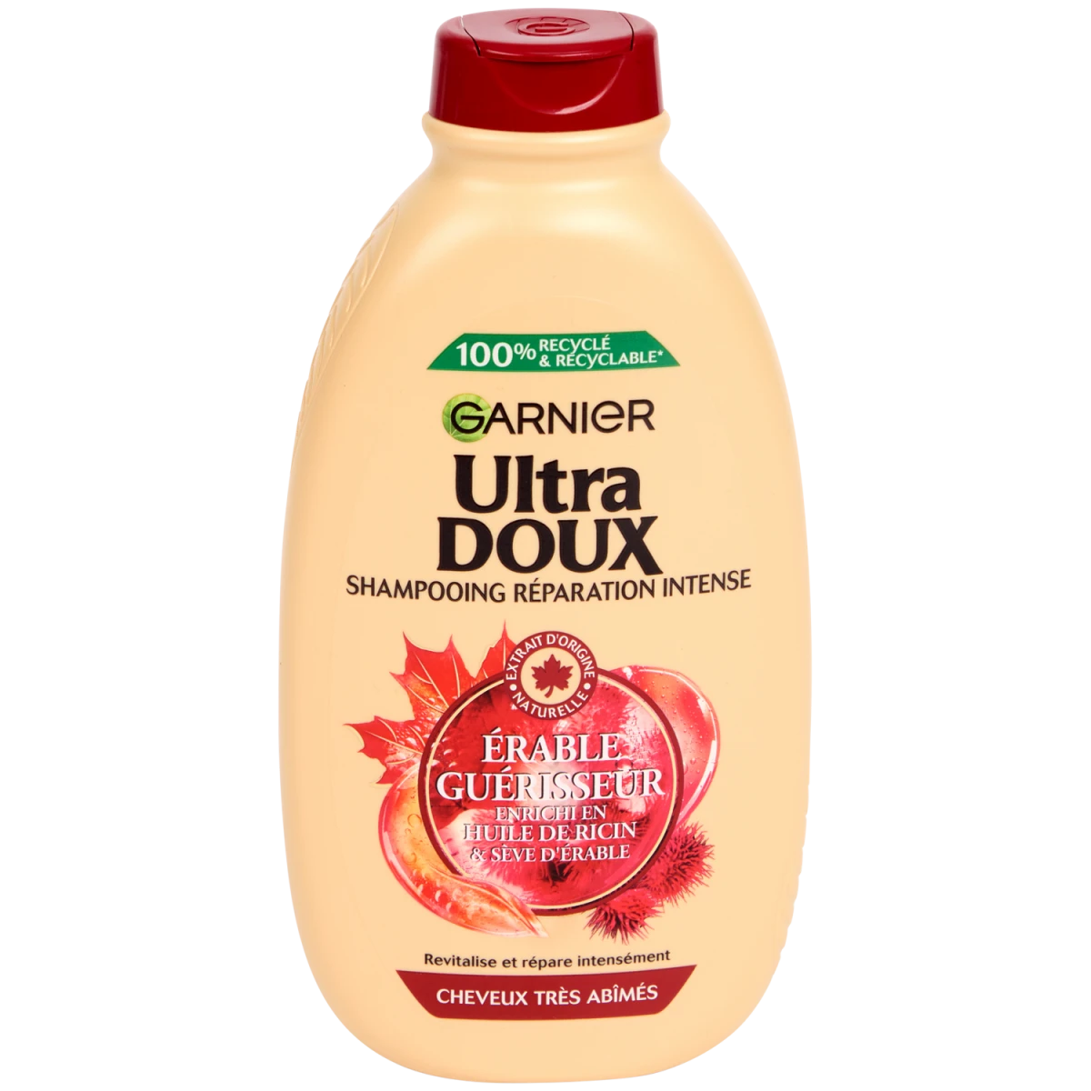 Shampoing Garnier Ultra Doux Érable guérisseur